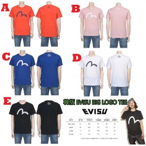 [K006054]韓版EVISU tee