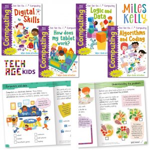 [X000059]digital skills-COMPUTER SETGet Set Go~ Computing series (4 books)