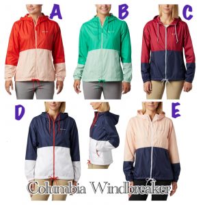 [U011245]Columbia WindBreaker 女裝風褸